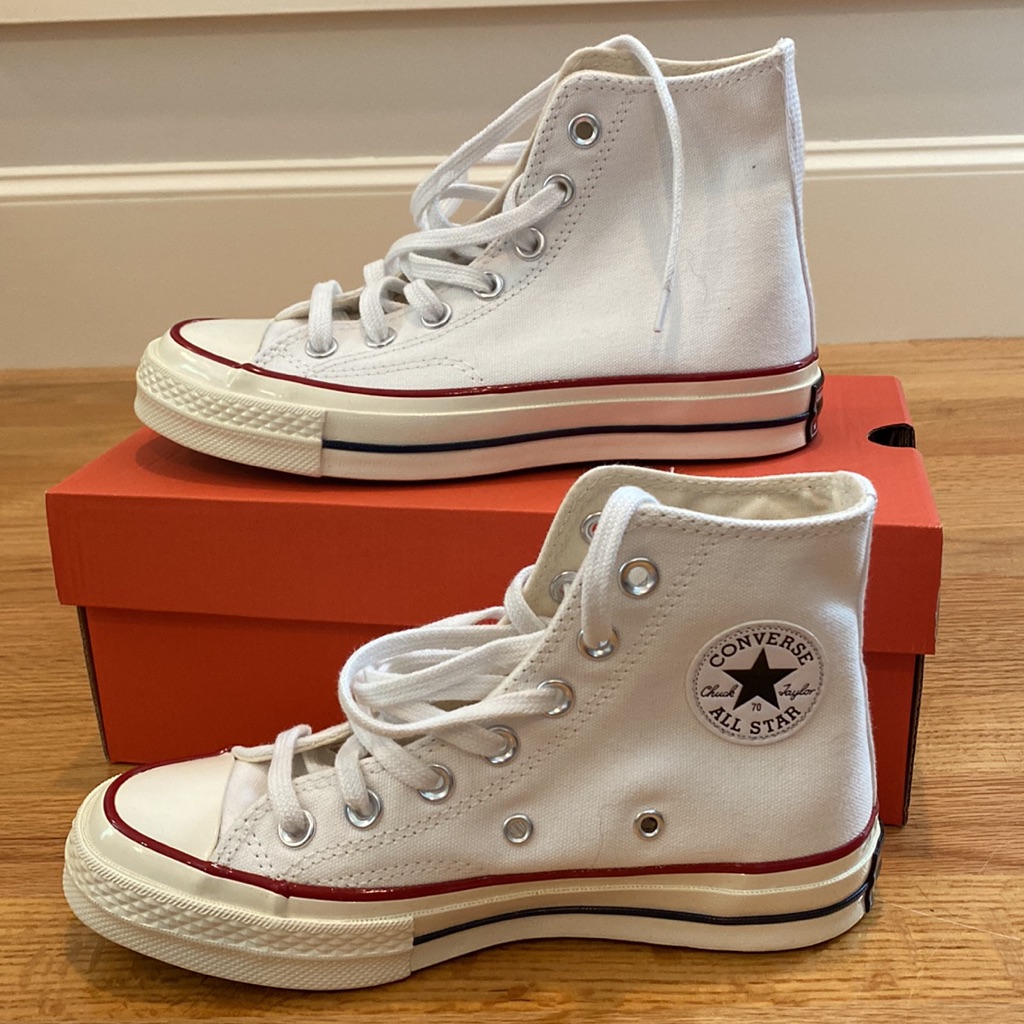 Nwt Converse Allstar Hightop White Womens Size 5 Mens Size 3
